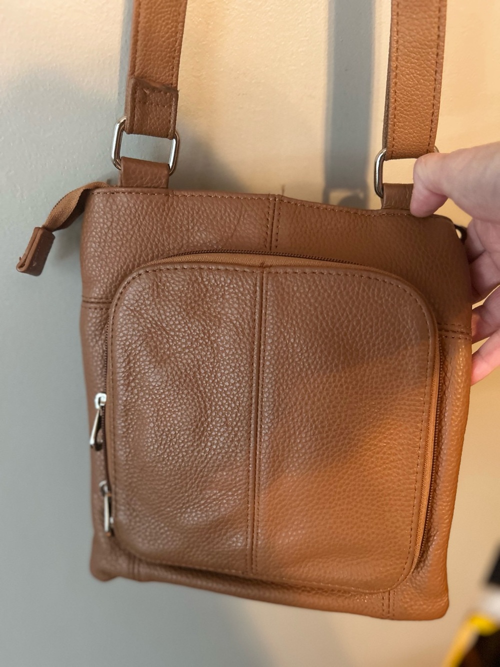 Leather crossbody - Picture 5 of 11